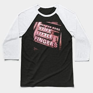 STIFF LITTLE FINGERS BAND Baseball T-Shirt